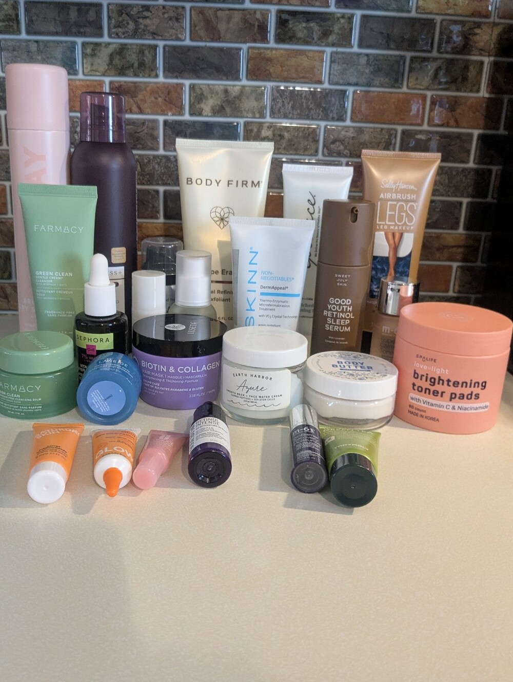 26 Items Beauty Bundle Farmacy Cleanser Dry Shampoo Laneige Hair Mask Toner - Picture 13 of 13